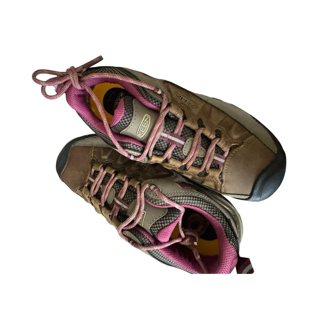 Keen Targhee Exp Mid Waterproof Trekking Purple Hiking Boot Women's 6.5